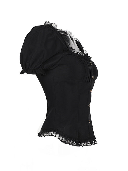 Gothic Square Neck Puff