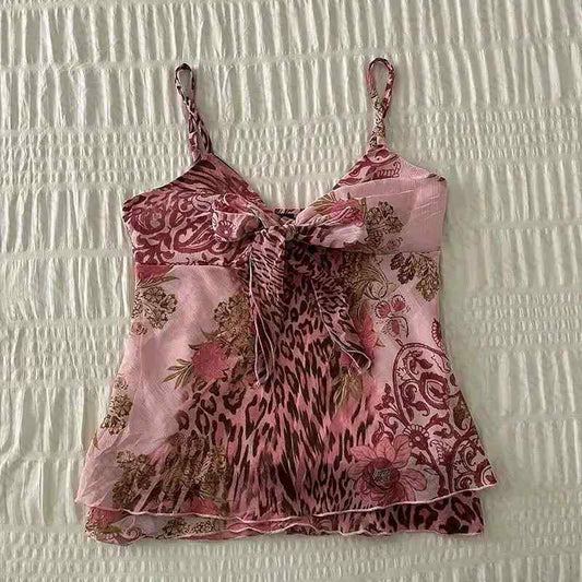 Y2K Floral Tank Tops & Mini Skirts - +5 Styles available