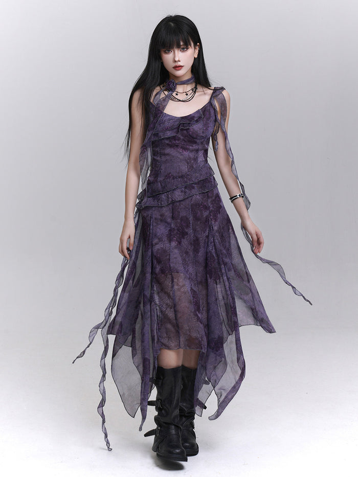Fairy Grunge Mesh Dress