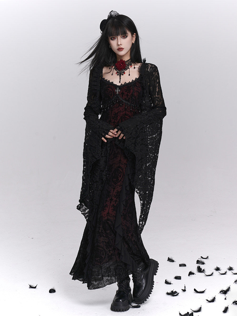 Gothic Bolero & Camisole Set