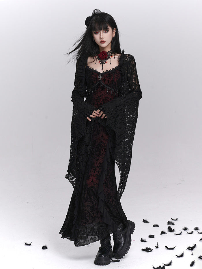 Gothic Bolero & Camisole Set