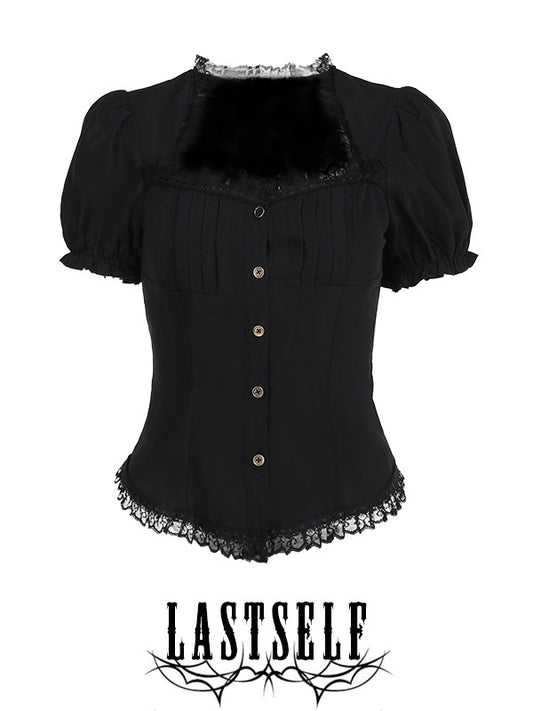 Gothic Square Neck Puff