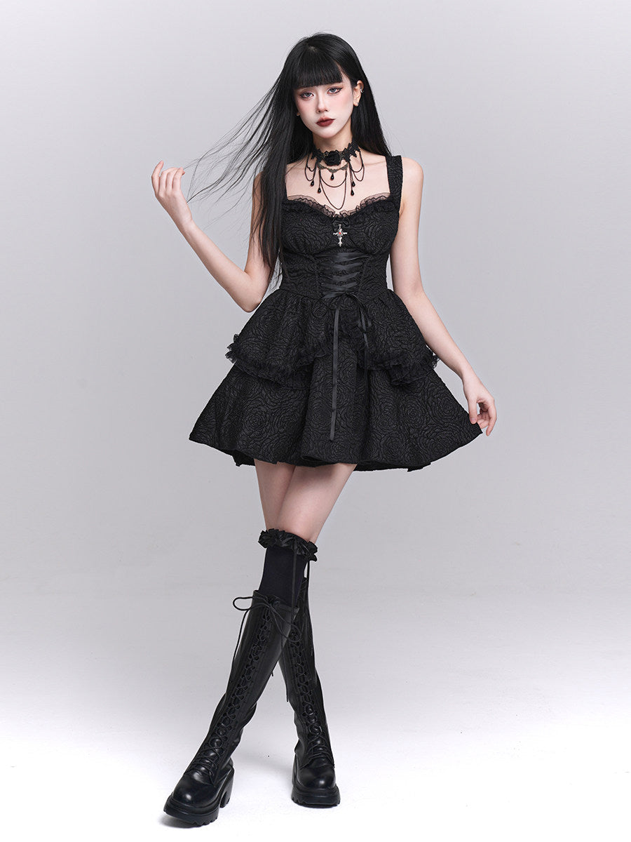 Subculture Black Slip Dress