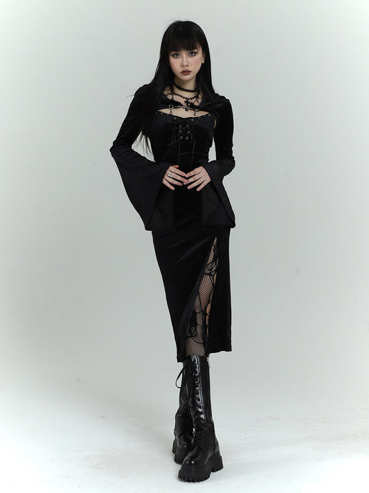Black velvet gothic
