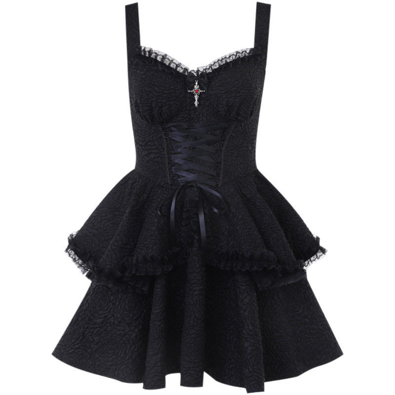 Subculture Black Slip Dress