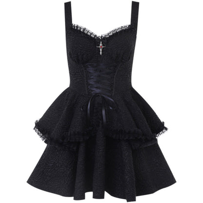 Subculture Black Slip Dress