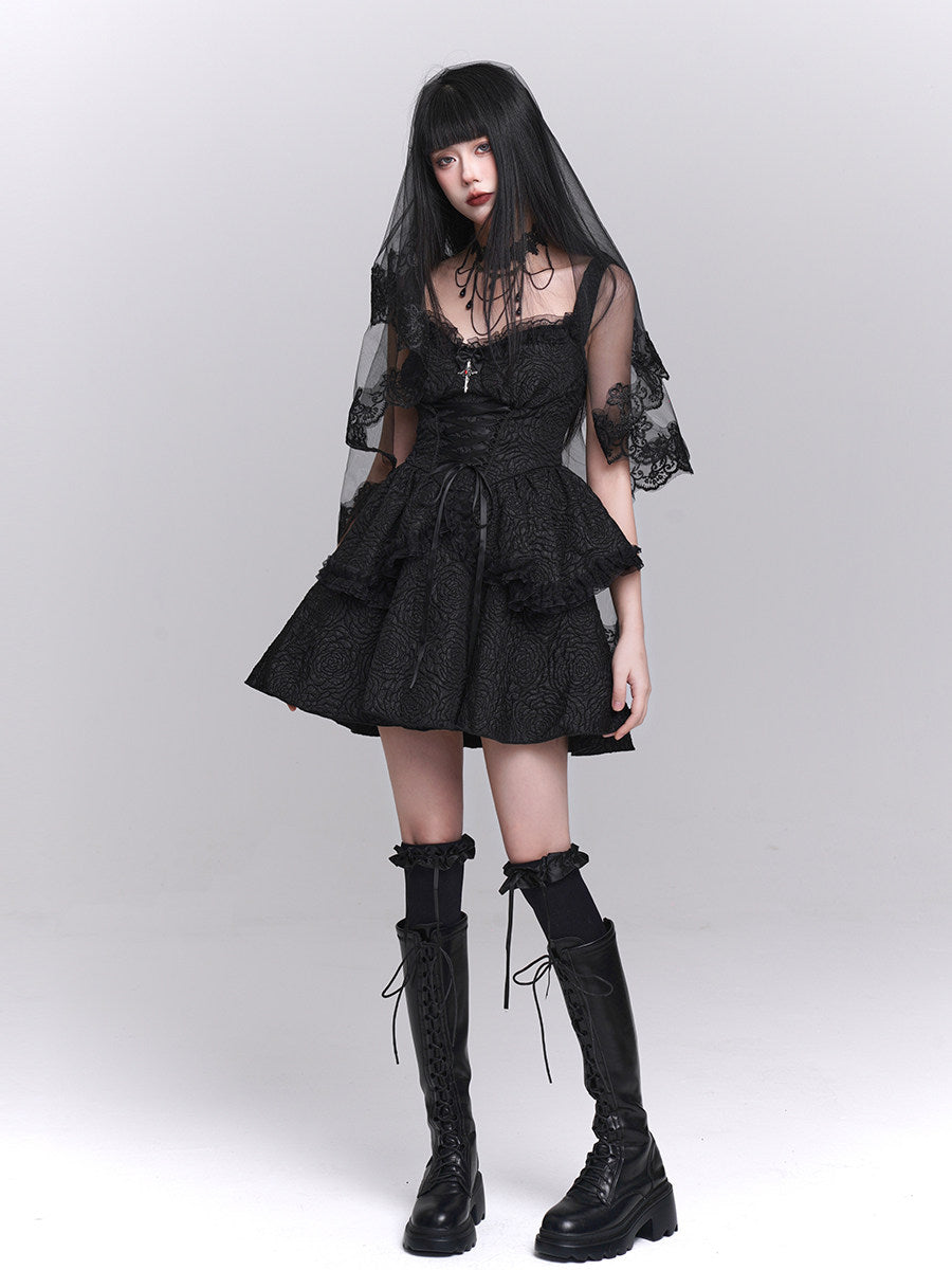 Subculture Black Slip Dress