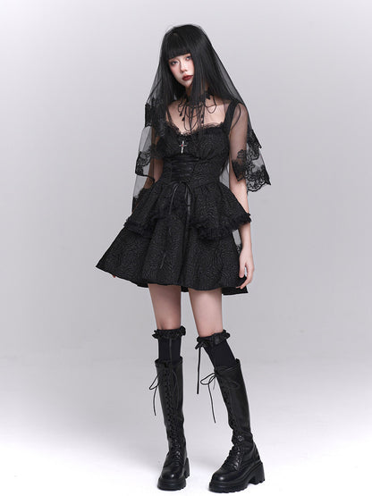 Subculture Black Slip Dress