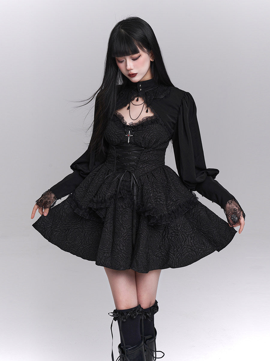 Subculture Black Slip Dress