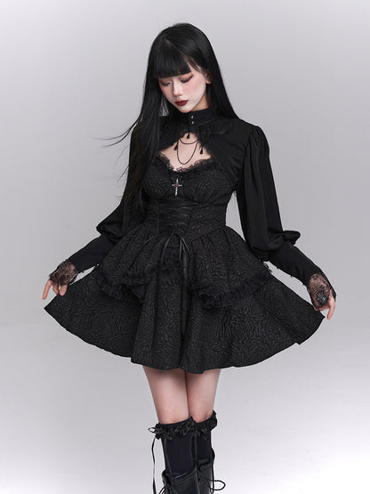 Subculture Black Slip Dress